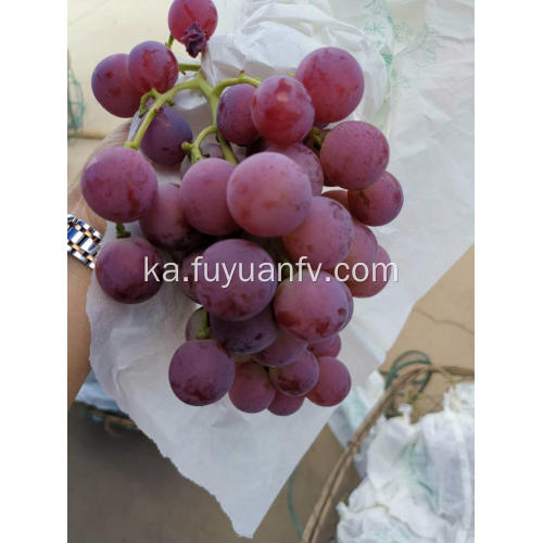Yunnan წითელი გლობუსის ყურძენი